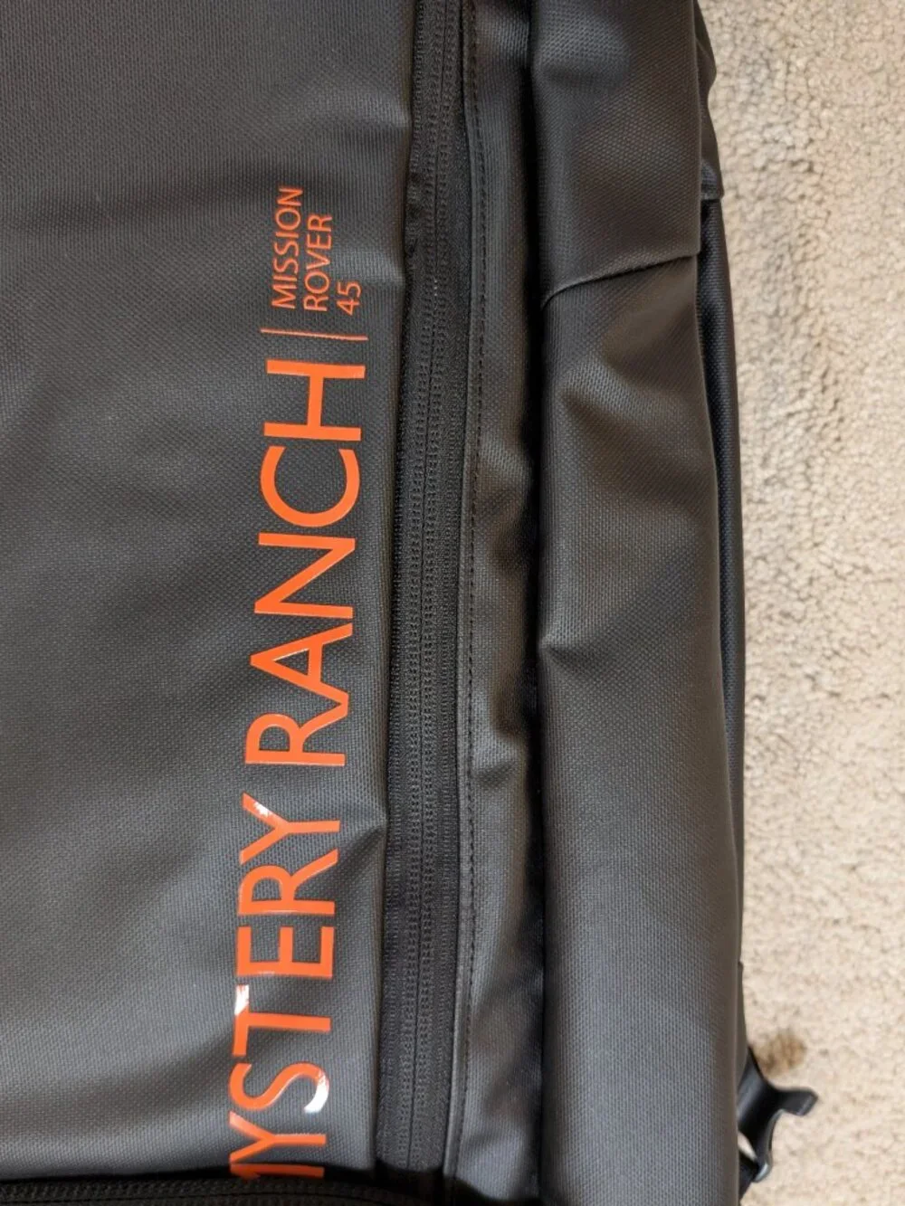 NEW Mystery Ranch Mission Rover 45 Backpack Pacific Black Pack Suitcase Duffel